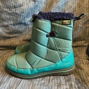 LL Bean insulated tek 2.5 big kids boots size 6